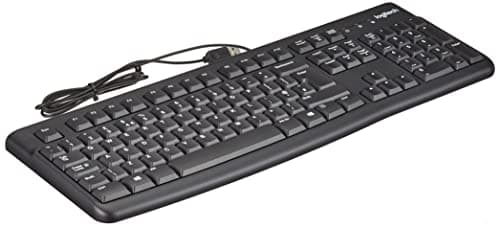 Logitech K120 UK Layout Wired Standard Keyboard main image
