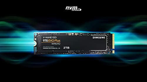 SAMSUNG 970 EVO PLUS M.2 2280 1TB PCIe Gen 3.0 x4, NVMe 1.3 V-NAND Internal Solid State Drive (SSD) MZ-V7S1T0B/AM image