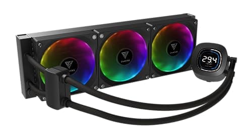 GAMDIAS CHIONE M4-360 Water 360mm 69.01 CFM Black image