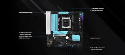 ASRock B850M Pro RS WiFi AM5 DDR5 Micro ATX image
