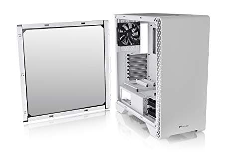 Thermaltake S300 Snow Edition ATX Mid Tower White Tempered Glass image