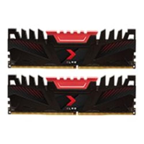 PNY XLR8 Gaming Black / Red DDR4-3200 CL16 16GB (2x8GB) image