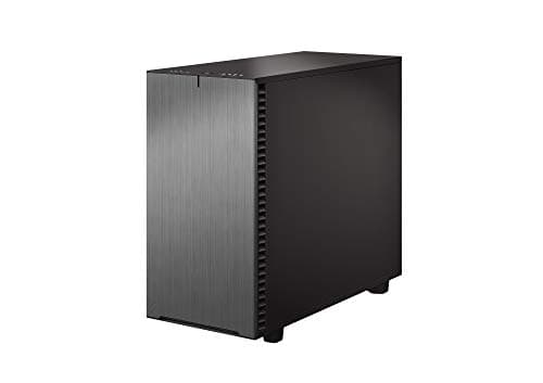 Fractal Design Define 7 Gray Solid Brushed Aluminum/Steel E-ATX Silent Modular Mid Tower Computer Case image