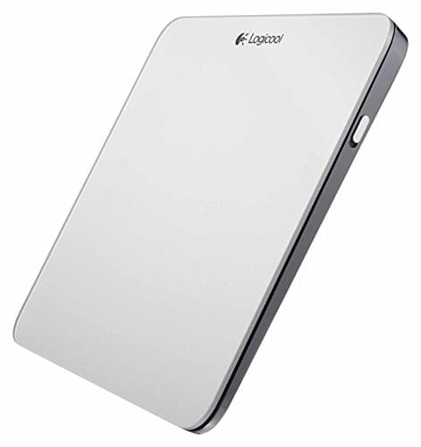 Logitech Rechargeable Silver Bluetooth Wireless Trackpad for Mac image
