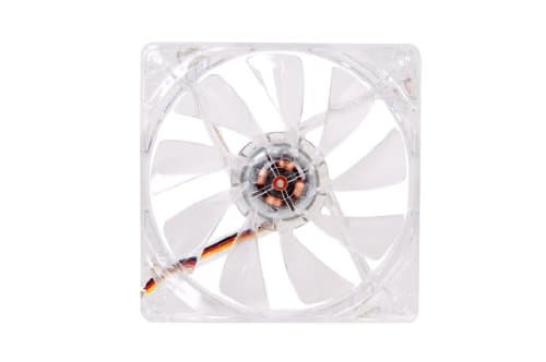 Thermaltake Pure 120mm Clear Red LED 40.99 CFM image