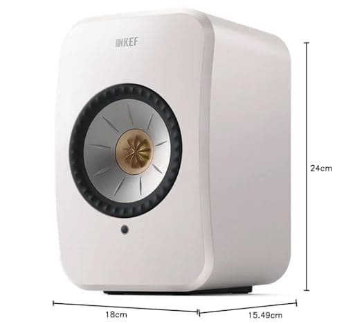 KEF LSXWH White / Black 2.0 Channel 200W Speaker System image
