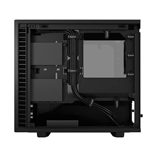 Fractal Design Define 7 Nano Mini-ITX Tower Black Tinted Tempered Glass image