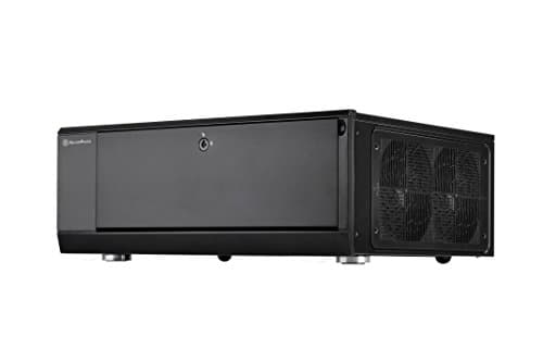 Silverstone GD10B HTPC Black with USB 3.2 Gen 1 Type-A Front Panel image