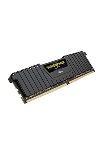Corsair Vengeance LPX Black / Yellow DDR4-2666 CL16 16GB (1x16GB) image