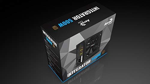Aerocool Integrator Black ATX 500W Non-Modular 80+ Bronze Certified image