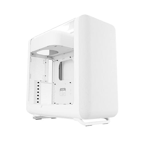HYTE X50 ATX Mid Tower White with Tempered Glass Side Panel and USB 3.2 Gen 2x2 Type-C / USB 3.2 Gen 1 Type-A Front Panel image
