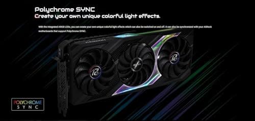 ASRock Phantom Gaming OC Radeon RX 7700 XT 12GB GDDR6 Black image