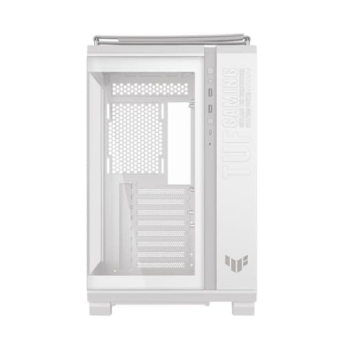Asus TUF Gaming GT502 Horizon ATX Mid Tower White with Tempered Glass Side Panel and USB 3.2 Gen 2 Type-C, USB 3.2 Gen 1 Type-A image