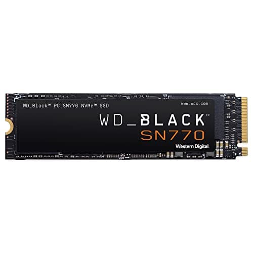 Western Digital Black SN770 250GB SSD M.2 PCIe 4.0 NVMe main image