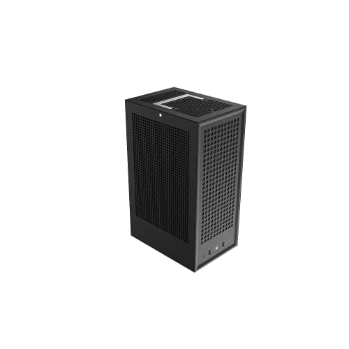 HYTE REVOLT 3 Mini-ITX Tower Black Mesh Side Panel, USB 3.2 Gen 2 Type-C, USB 3.2 Gen 1 Type-A image