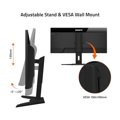 Gigabyte M34WQ 34" 1440p 144Hz IPS Monitor image