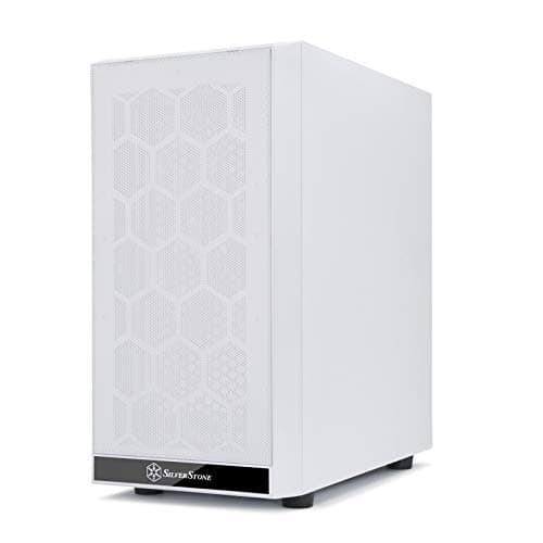 Silverstone PS15 Micro ATX Mid Tower White with Tempered Glass Side Panel and USB 3.2 Gen 1 Type-A Front Panel image