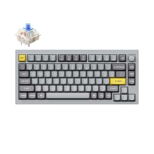 Keychron Q1 QMK V2 Knob Wired Mini Mechanical Keyboard main image