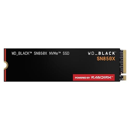 Western Digital WD_Black SN850X 4TB M.2 SSD PCIe 4.0 NVMe main image