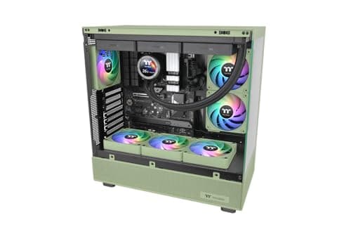 Thermaltake CT140 EX 140mm Green ARGB Sync PWM 90.3 CFM 3-Pack image