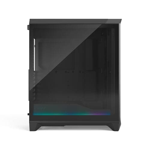 Fractal Design Meshify 3 Ambience Pro RGB ATX Mid Tower Black with Tinted Tempered Glass Side Panel and USB 3.2 Gen 2x2 Type-C, USB 3.2 Gen 1 Type-A image