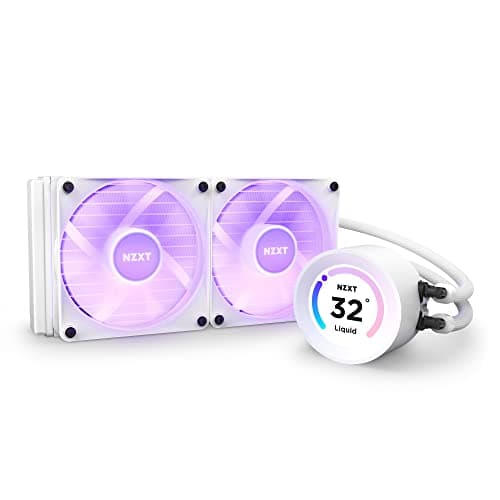 NZXT Kraken Elite Water 240mm RGB 78.02 CFM White image