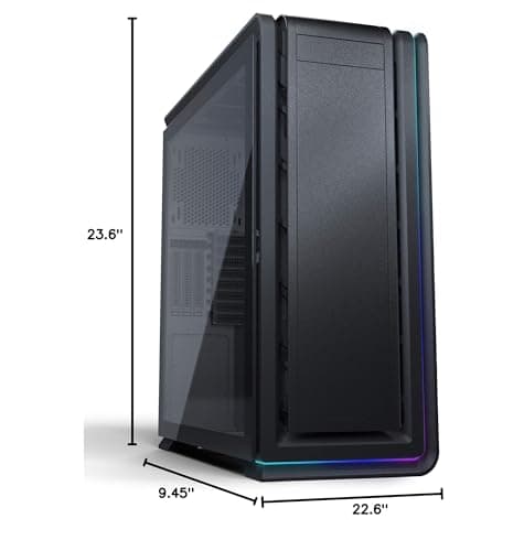 Phanteks Enthoo 719 ATX Full Tower Black Tempered Glass Side Panel image