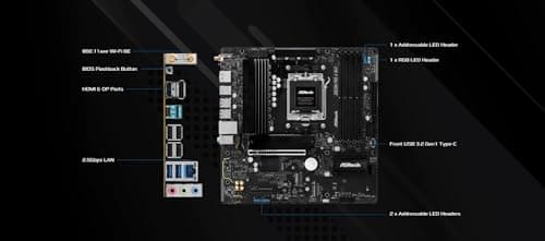 ASRock B850M Pro-A WiFi AM5 DDR5 Micro ATX image