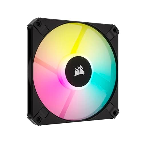 Corsair iCUE AF120 120mm RGB PWM SLIM 56.3 CFM Black image