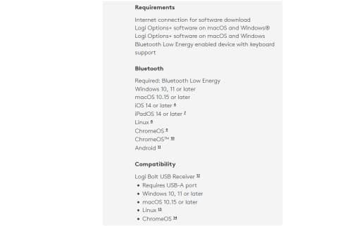 Logitech MX Mechanical Mini Wireless Slim Keyboard image
