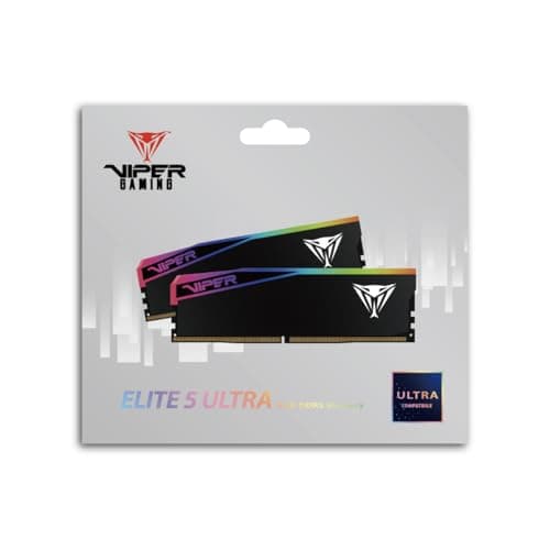 Patriot Viper Elite 5 Ultra RGB Black DDR5-6400 CL32 96GB (2x48GB) image