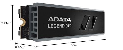 ADATA LEGEND 970 2TB SSD M.2-2280 PCIe 5.0 X4 NVMe image