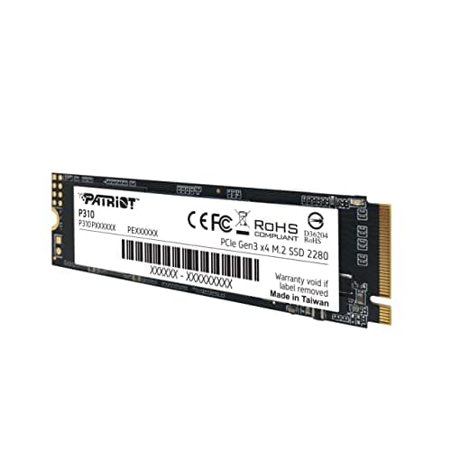 Patriot P310 1.92 TB M.2-2280 SSD PCIe 3.0 X4 NVME image