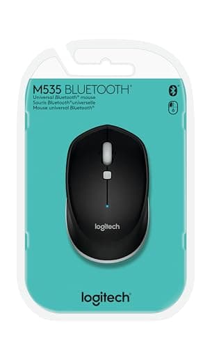 Logitech M535 Blue Bluetooth Wireless Optical Mouse image