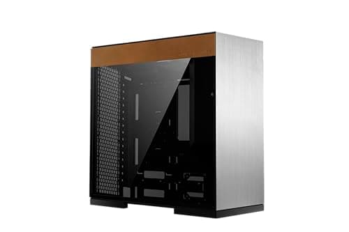 Geometric Future Model 8 ATX Mid Tower Black / Orange with Tinted Tempered Glass Side Panel, USB 3.2 Gen 2 Type-C, USB 3.2 Gen 1 Type-A, USB 2.0 Type-A, and 500 x 230 x 500 Dimensions main image