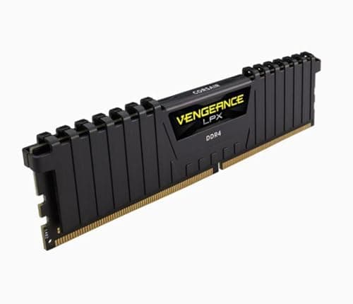 Corsair Vengeance LPX Black / Yellow DDR4-2666 CL16 32GB (1x32GB) image