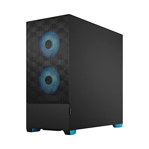 Fractal Design Pop Air ATX Mid Tower Cyan / Black with Tempered Glass Side Panel and USB 3.2 Gen 1 Type-A Front Panel image