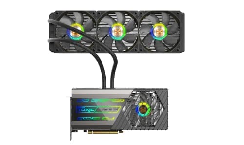 SAPPHIRE Toxic Radeon RX 6900 XT Liquid Cooled PCIe 4.0 Gaming Graphics Card with 16GB GDDR6 image