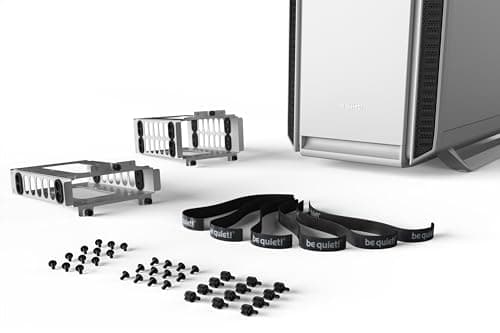 be quiet! Silent Base 802 ATX Mid Tower White Tempered Glass Side Panel image