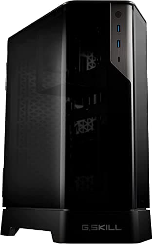 G.Skill Z5i Mini-ITX Tower Black with Tempered Glass Side Panel and USB 3.2 Gen 2 Type-C, USB 3.2 Gen 1 Type-A image