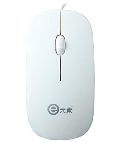 E-Yooso  Minimal Mechanical Gaming Keyboard for Office and Leisure, RGB Backlit, Water Resistant, Compact 81 Keys Keyboards with Blue Switch (White) image