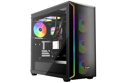 be quiet! Light Wings LX 120mm Black Addressable RGB PWM 51.5 CFM image