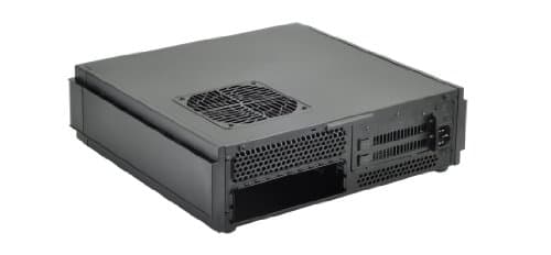 Silverstone ML07B HTPC Black with USB 3.2 Gen 1 Type-A image