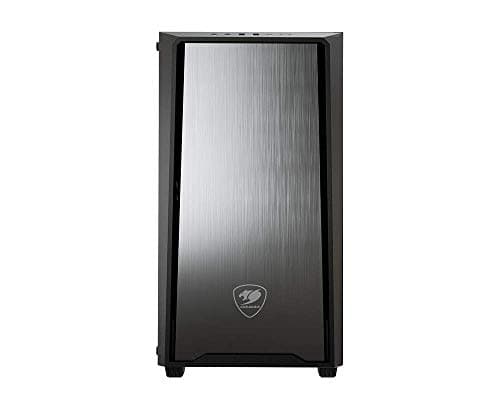 Cougar MG130-G Micro ATX Mini Tower Black with Tempered Glass Side Panel and USB 3.2 Gen 1 Type-A, USB 2.0 Type-A Front Panel image