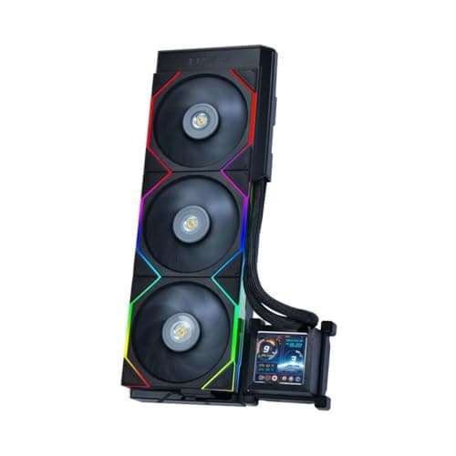 Lian Li HydroShift LCD 360TL RGB 79.9 CFM Water 360mm Black image