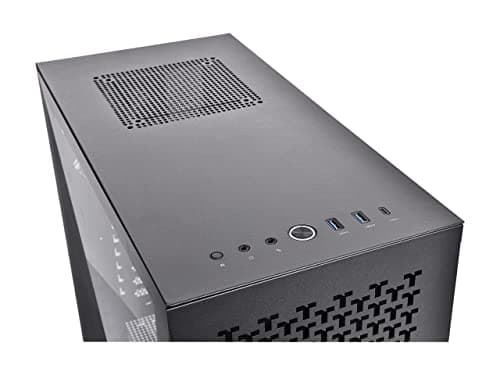 Thermaltake Divider 300 TG Air ATX Mid Tower Black Tempered Glass Side Panel image