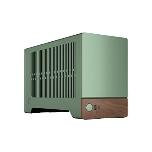 Fractal Design Terra Mini-ITX Desktop Green / Brown Mesh Side Panel Front Panel USB 3.2 Gen 2x2 Type-C                                                    USB 3.2 Gen 1 Type-A image