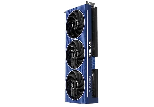Sparkle TITAN OC Arc A750 8GB GDDR6 Blue / Black image