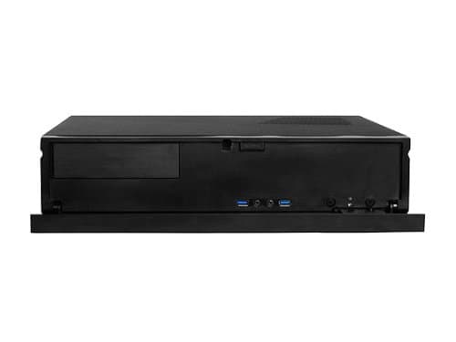 Silverstone ML04B HTPC Black with USB 3.2 Gen 1 Type-A image
