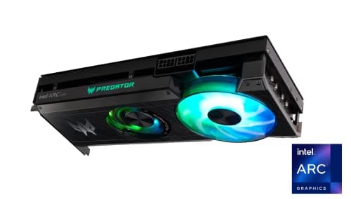 Acer Arc A770 Predator BiFrost OC 16GB GDDR6 Black / Silver image